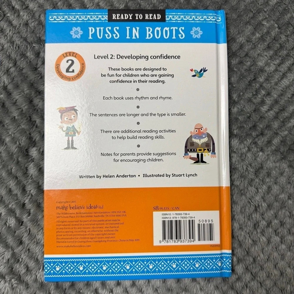 Ready to Read Level 2 Books Rapunzel and Puss in Boots Set Childrens‎